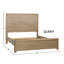 Jai Rubberwood Bed