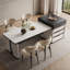 Table de salle à manger de luxe moderne, simple et légère-1528719829