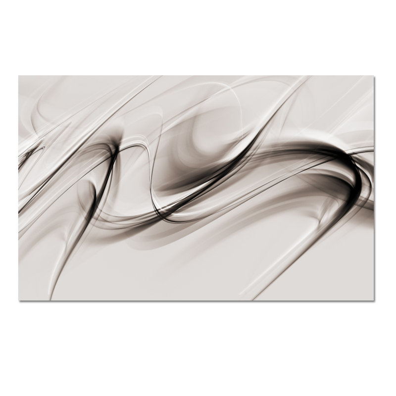Swirl Print, 40" H x 60" W x 1.5" D