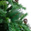 Arbre de Noël artificiel pin bicolore à deux tons Buckeye - non éclairé-106854077