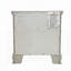 Table de chevet 3 tiroirs grise