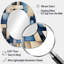Tain - Miroir mural ovale moderne-296450276