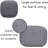 Upholstered Cotton Ottoman