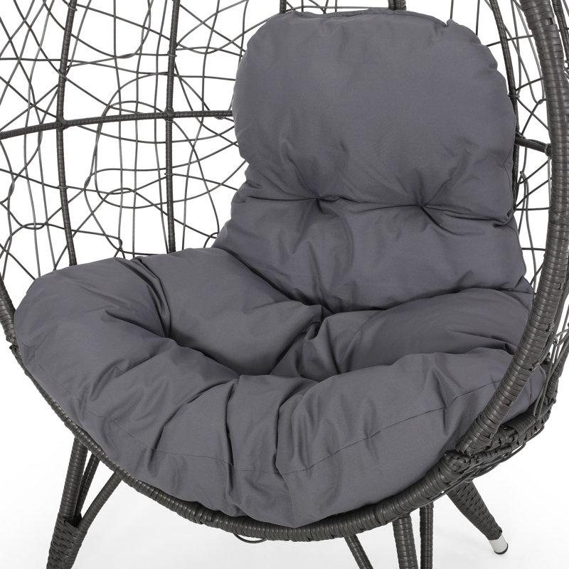 Wednesbury Egg Chair, Dark Grey + Grey