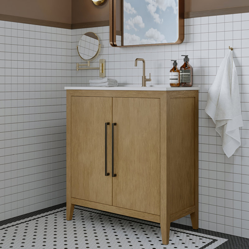 Thin Alsup 30"W x 14"D Single Sink
