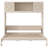 Queen Size Murphy Bed With Storage Cabinets, Beige