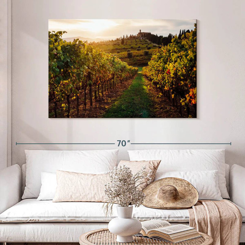 Alvord Tuscan Vineyard Sunset