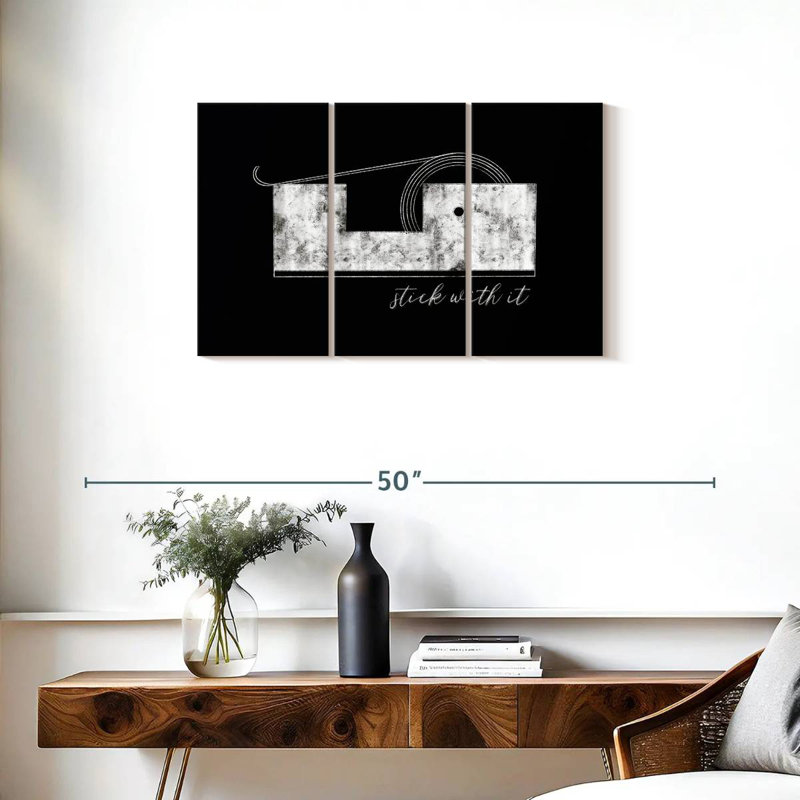 Tergel Stick With It, 20" H x 33" W