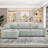 Jadier 110" Modular Boneless Sectional Sofa-728586901