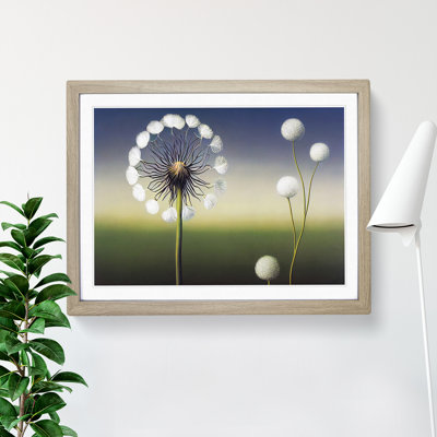 Stunning Dandelion Flowers - Single Picture Frame Print