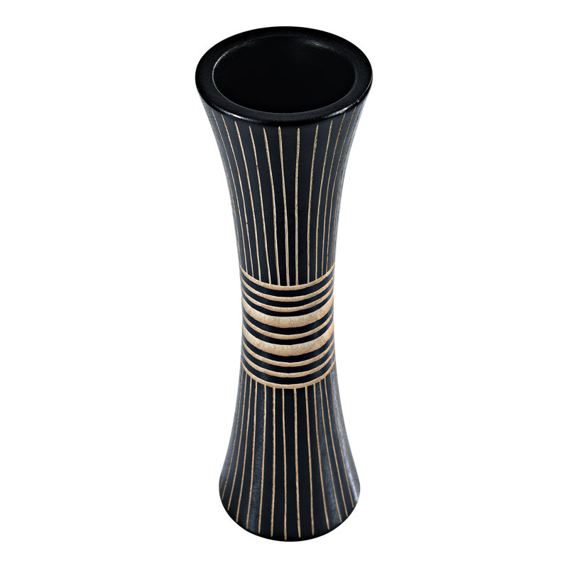 Veroniki Handmade Wood Table Vase