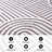 Rambo Bohemian Stripe Arch Design Area Rug-100078644