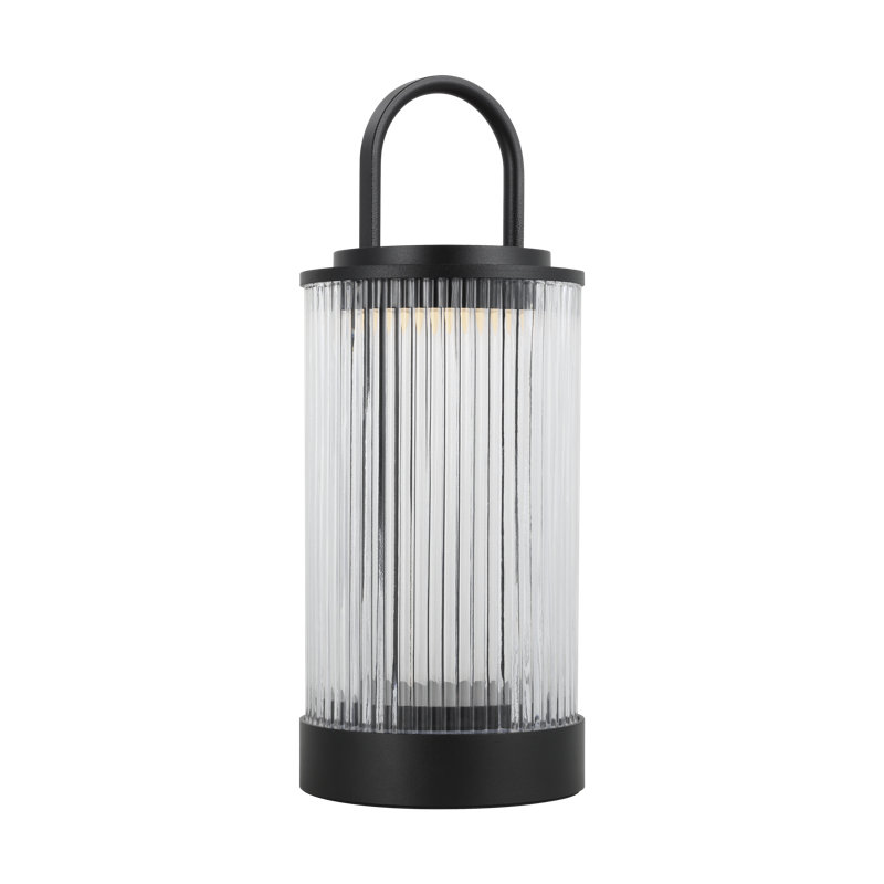 Tawa Accent Rechargeable Table Lamp, Black