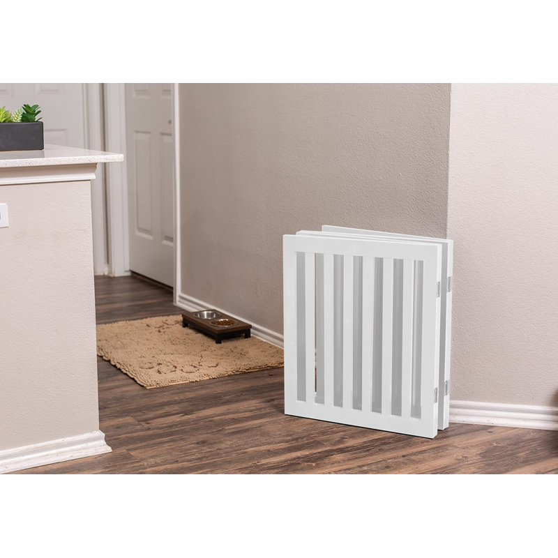 Barrière autoportante pour animaux, Blanc