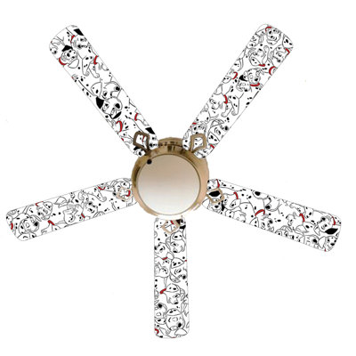 52'' Ceiling Fan with Light Kit
