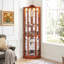 Armoire de coin lumineuse