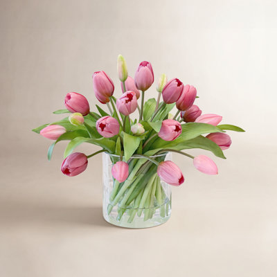 Tulip Arrangement in Vase