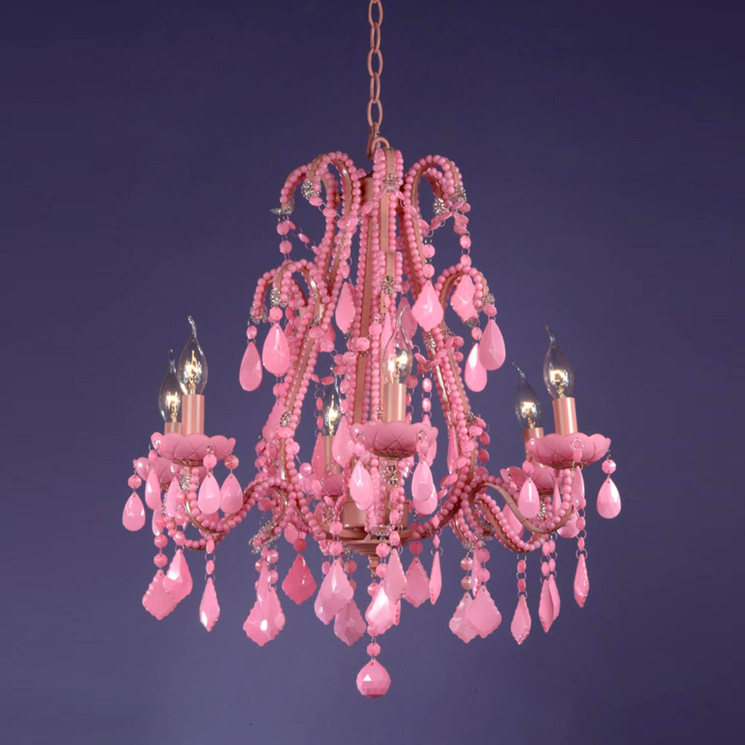6-Light Candle-Style Chandelier