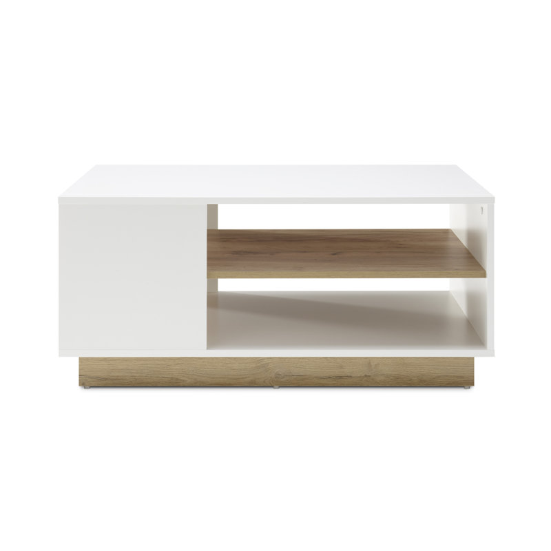 Alleana Block Coffee Table with Storage