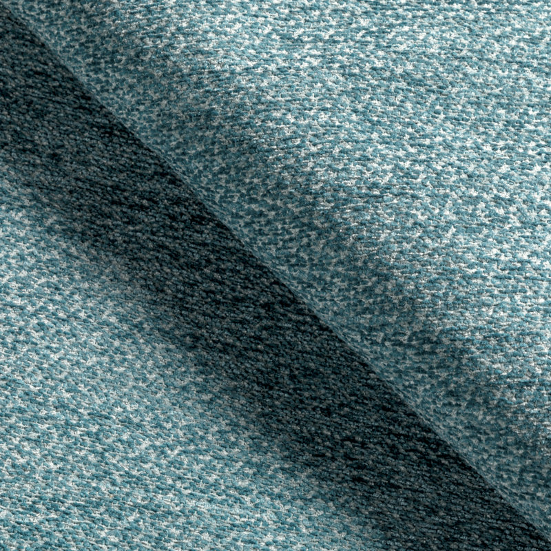 Chambery Textures III Sasson Cotton Blend Fabric, Teal