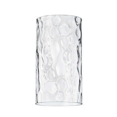Single Hammered Glass Lighting Shade