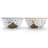 Peanuts 4 Piece 5.8 Inch Round Melamine Cereal Bowl Set in Assorted Designs