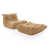 Coffee Brown Microfiber/Microsuede