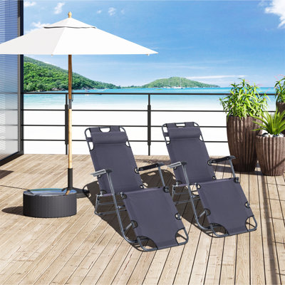 Aymelia 135 cm Long Reclining Single Chaise