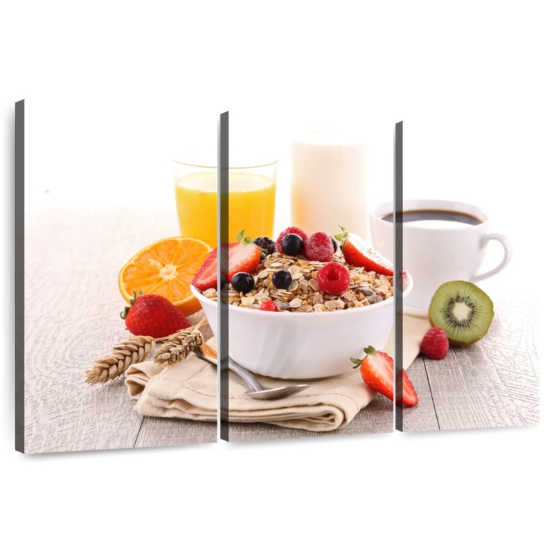 Petit déjeuner complet Yarlin, H 48 po x l 74 po