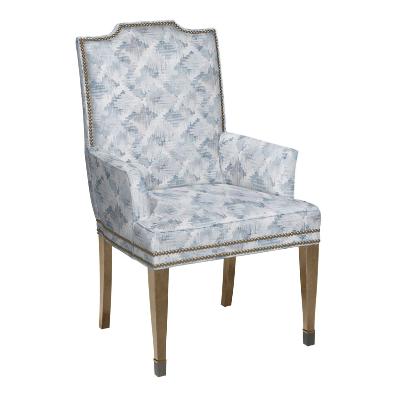 Travis By Michael Weiss Upholstered Arm Chair, Yes, Kempsey Sheepskin, Hampton
