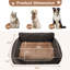 Ernson Large Washable Polyester Pet Bed Comfy Anti-Slip Dog Sofa
