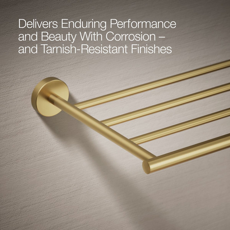 Components Hotelier, Vibrant Brushed Moderne Brass