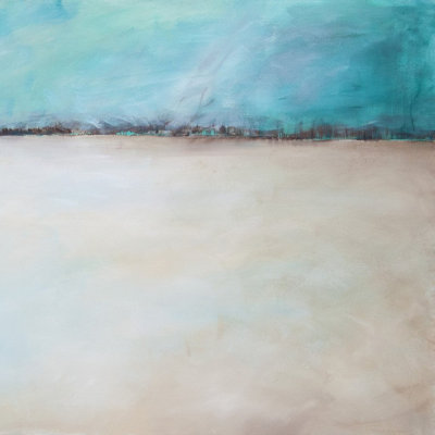 Mystic Sand II - Wrapped Canvas Painting