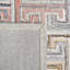 Tapis intérieur / extérieur gris en laine touffeté à la main Patchwork 6 pi 7 po x 8 pi 10 po Patchwork-542306940