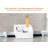 Plastic Desk Organizer Set