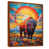 Brown Floater Framed