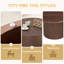 Ensemble de 2 tables basses rondes en MDF pour le salon