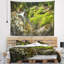 Tapisserie paysage paysage de ruisseau avec mousse et roches-28496269