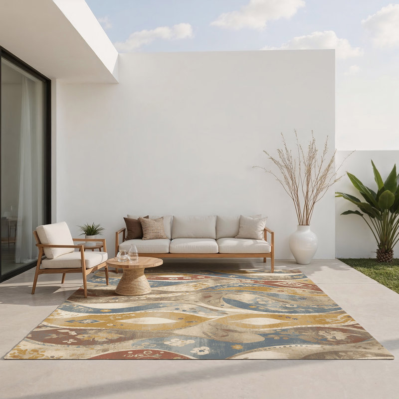 Snazzy Sparkle Indoor And Outdoor Area Rug, Rectangle 1'6" x 2'6"