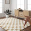 Tapis géométrique en polypropylène tissé à la machine Geatches-595704094