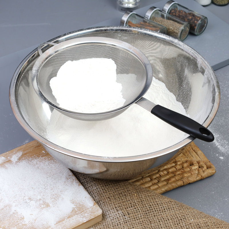 Buckingham Stainless Steel Fine Mesh Strainer Kitchen Sieve , 10 cm 