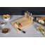 Ensemble de planche à fromage et de couteaux Asiago Zuri