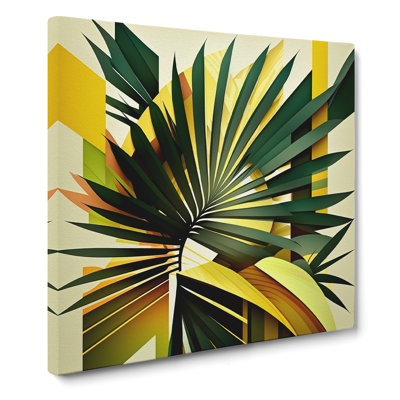 Palm Leaf Constructivism No.1 - No Frame Print