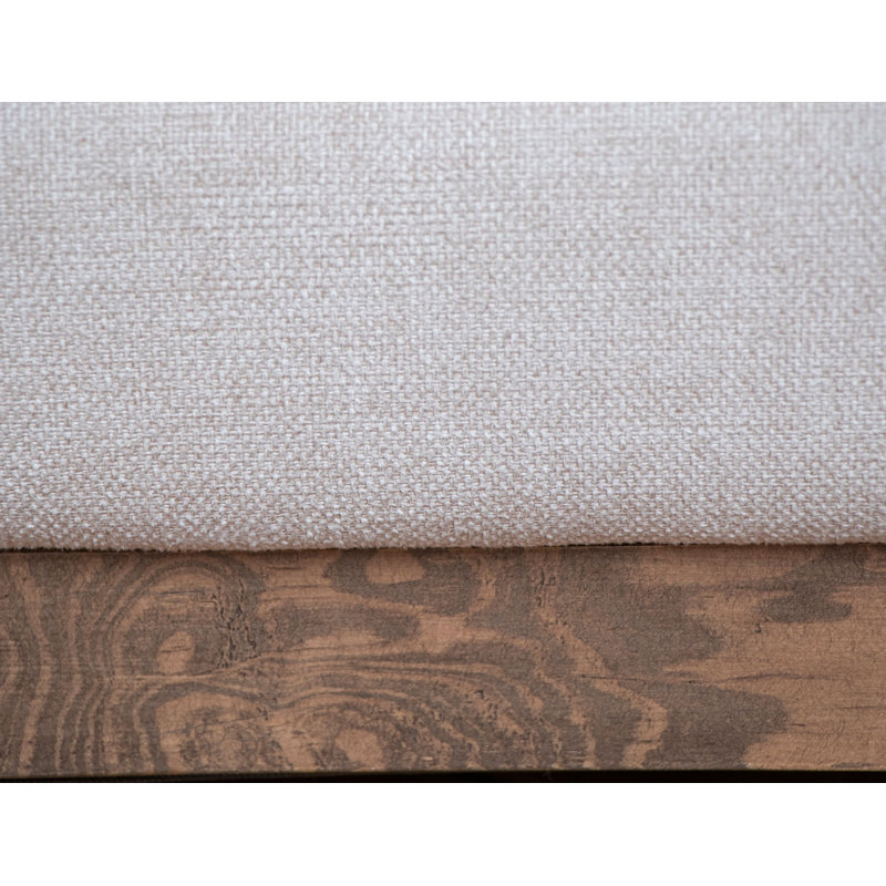 Chaise avec accoudoirs Dimitriya, Polyester beige