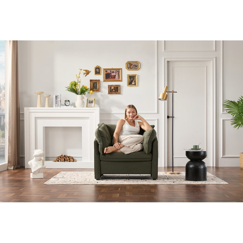 Comfortable Oversized Armchair for Various Rooms with Premium Materials