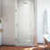 Unidoor Plus 34.5" W x 72" H Pivot Frameless Shower Door with ClearMax™ Technology