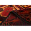 Tapis orange Teimani 3 pi 10 po x 6 pi 7 po