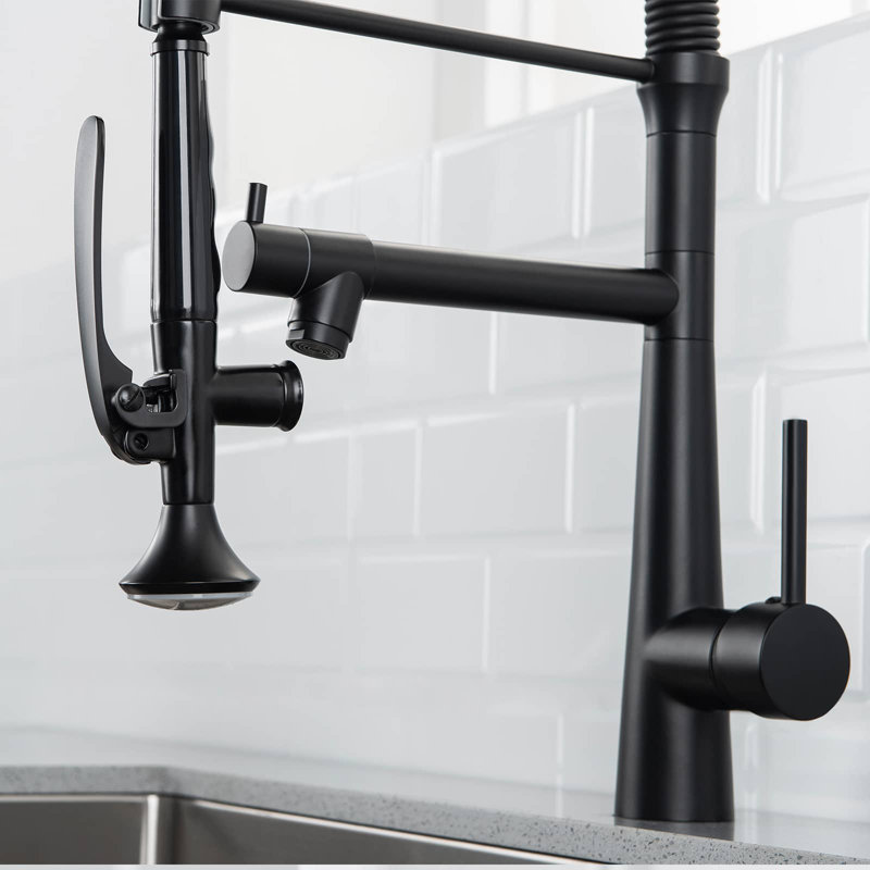 AWZTOO Pull Down Kitchen Faucet
