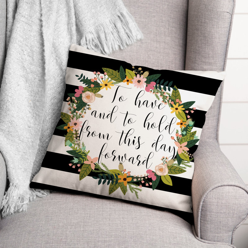 Coussin «To Have And To Hold»
