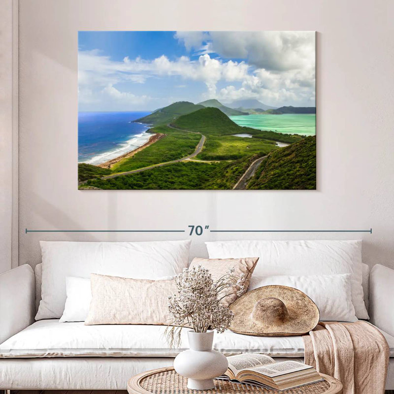 Gillard Saint Kitts Atlantic Road, 32" H x 48" W